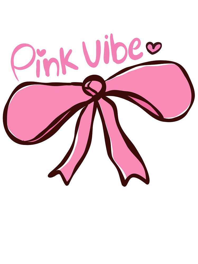 Pink Vibe Coquette Bow Design by lichichu