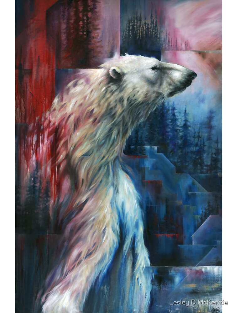Imminence - Polar Bear by Lesley D McKenzie