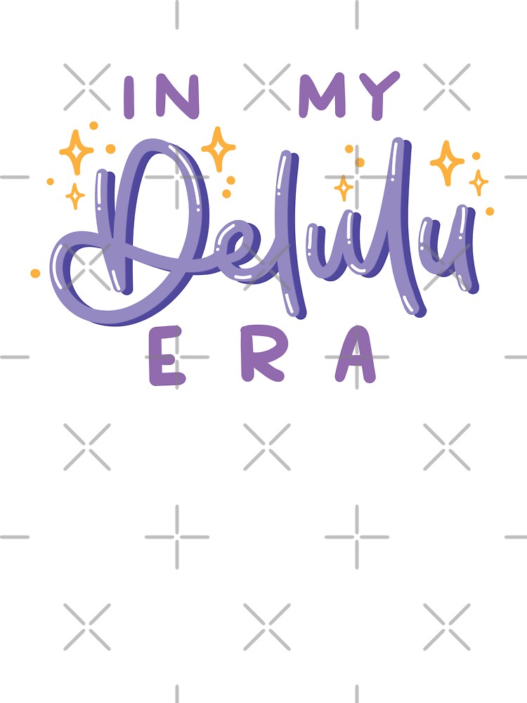 In My Delulu Era Blue by Callikala