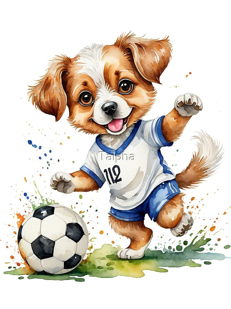 Cute soccer player by Talpha