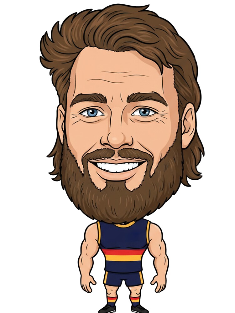 Riley Thilthorpe Fan Art, Adelaide Crows by Sport Fan Art