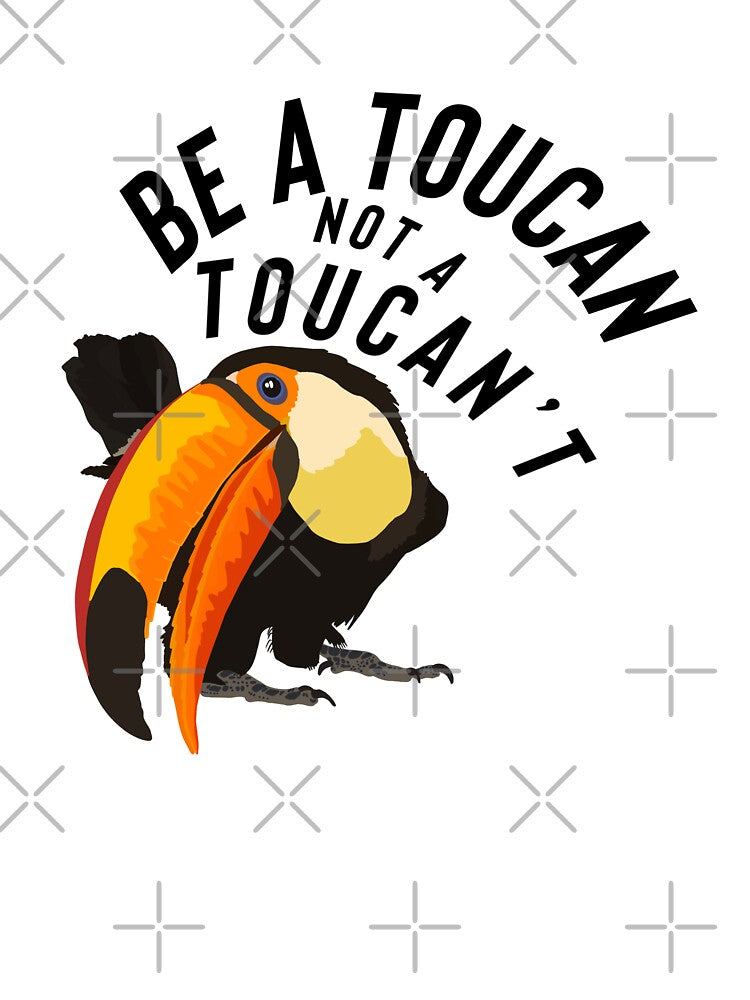 T is for Toucan,Toucan – Colorful Tropical Bird Wildlife Illustration by PrettylittlepastelUk