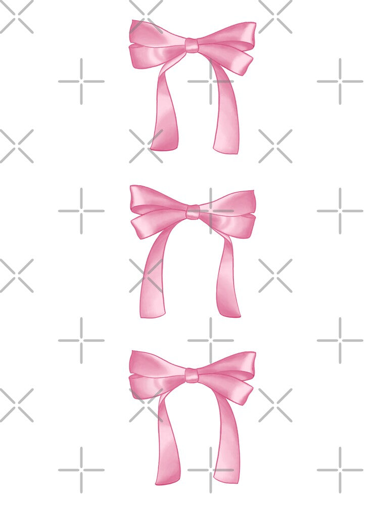 Coquette Pink Bows by AestheticAnnette
