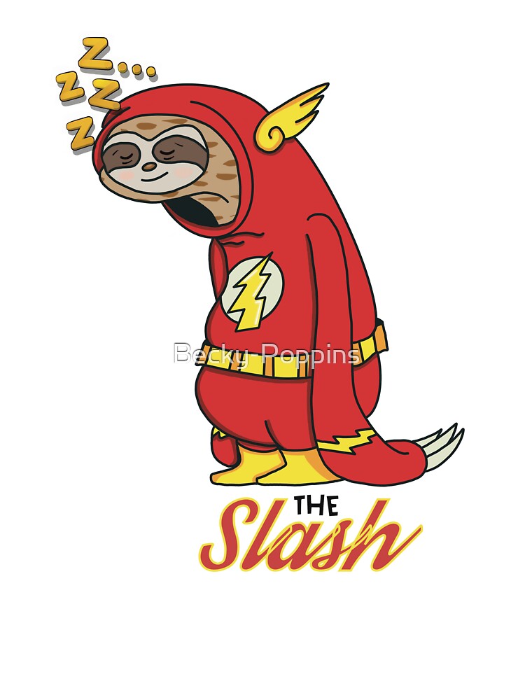 The Slash - the fastest sloth on earth by Becky-Poppins