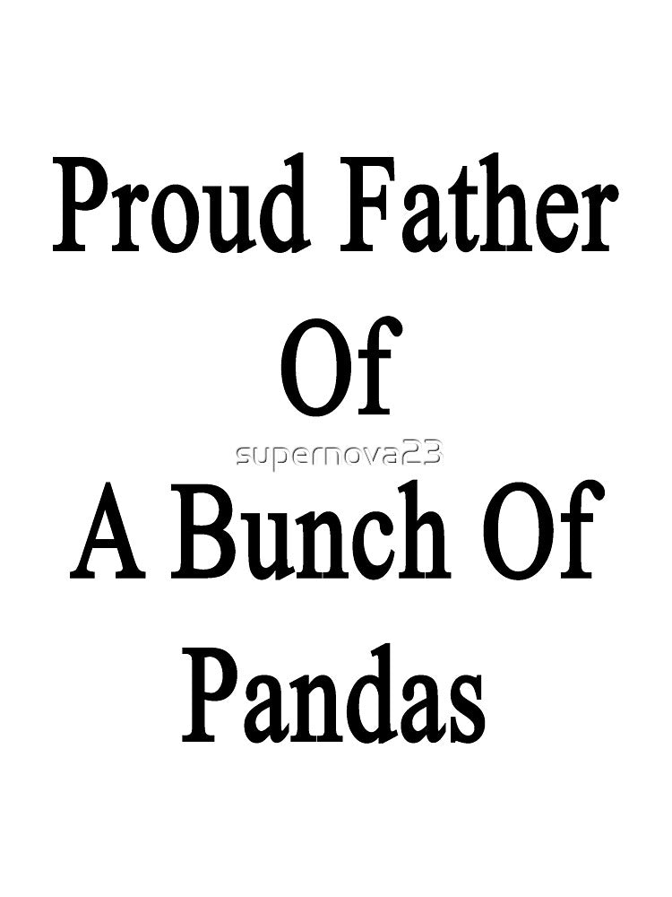 Proud Father Of A Bunch Of Pandas by supernova23