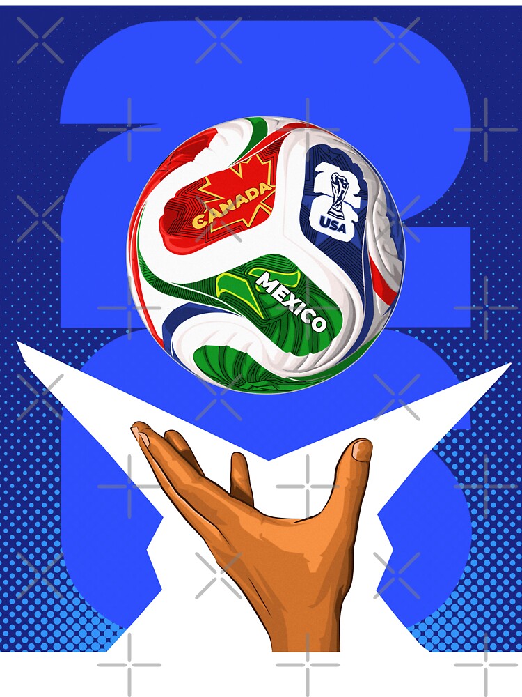 Usa 2026 Soccer World Cup Artwork by olaforshow