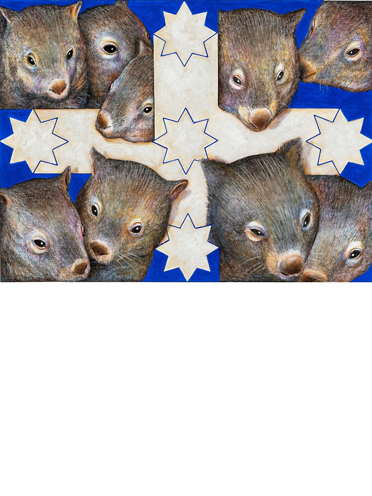 Wombats by BackyardsforBiodiversity  SEQ Inc