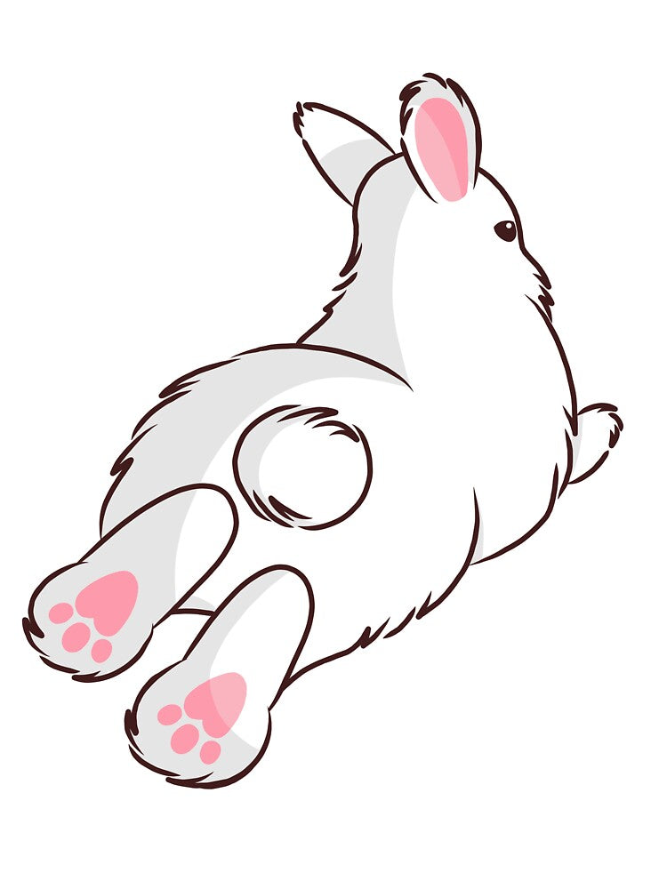 Rabbit and little paws by TiffyChaa