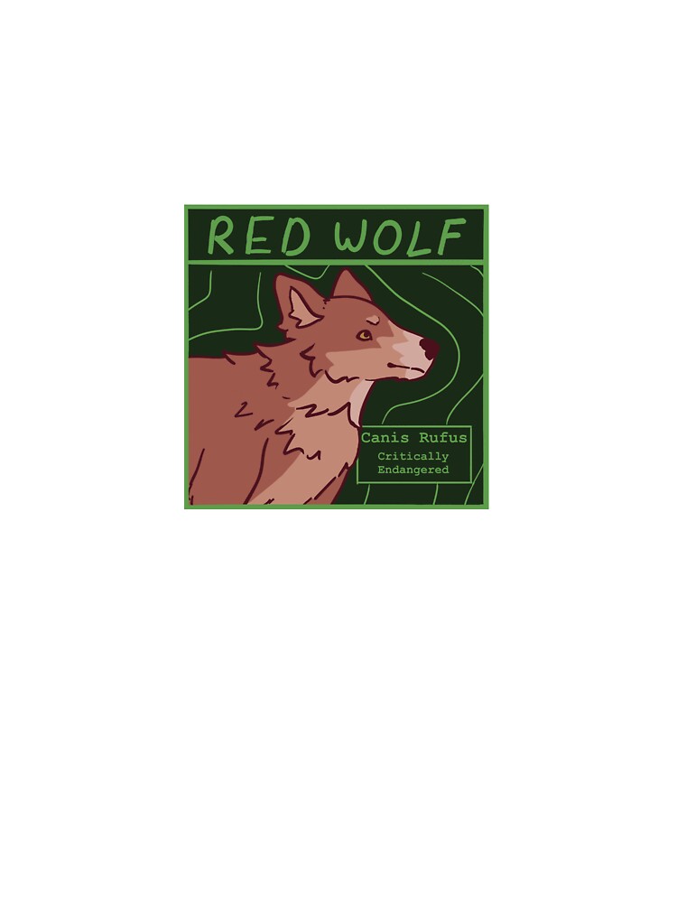 Red Wolf Square by Friends of Wolves