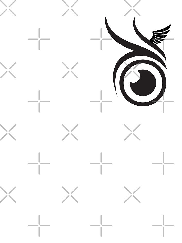 owl bird icon design classic tshirt and  sticker by anandsiva2703