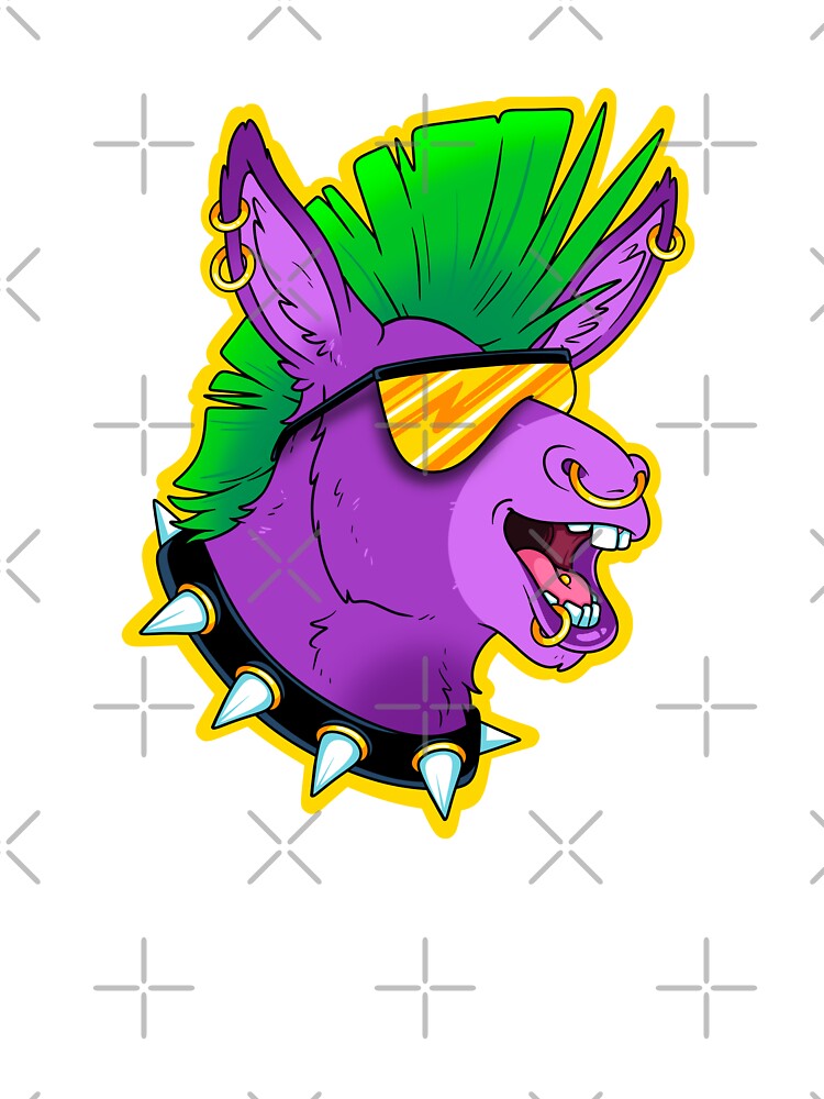 Punk Donkey by Maggie-Rose