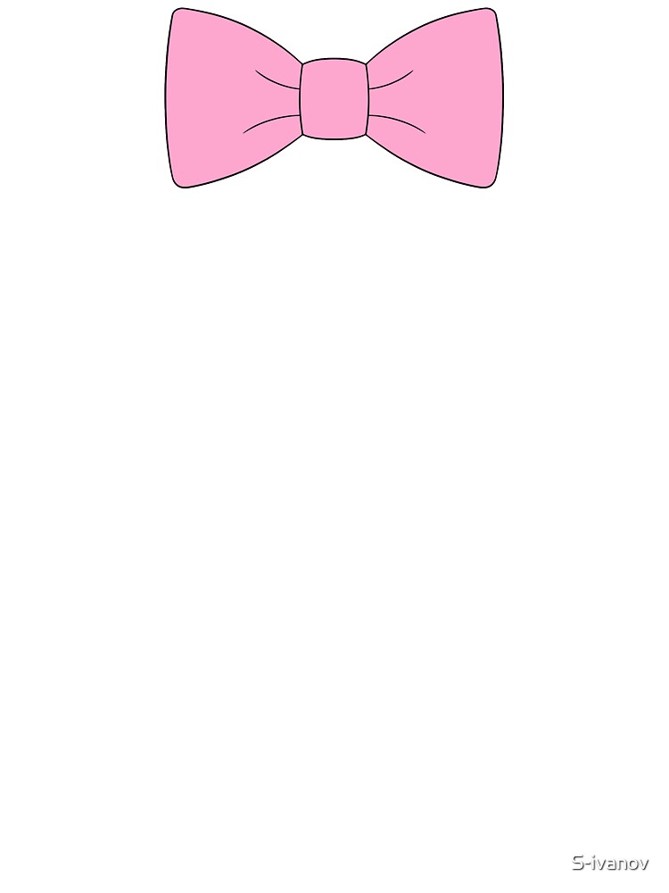 Pink Bow Tie by S-ivanov