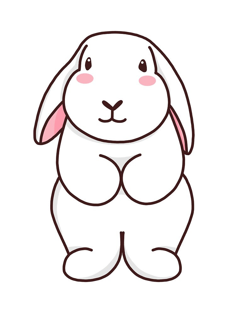 Naughty white rabbit by TiffyChaa