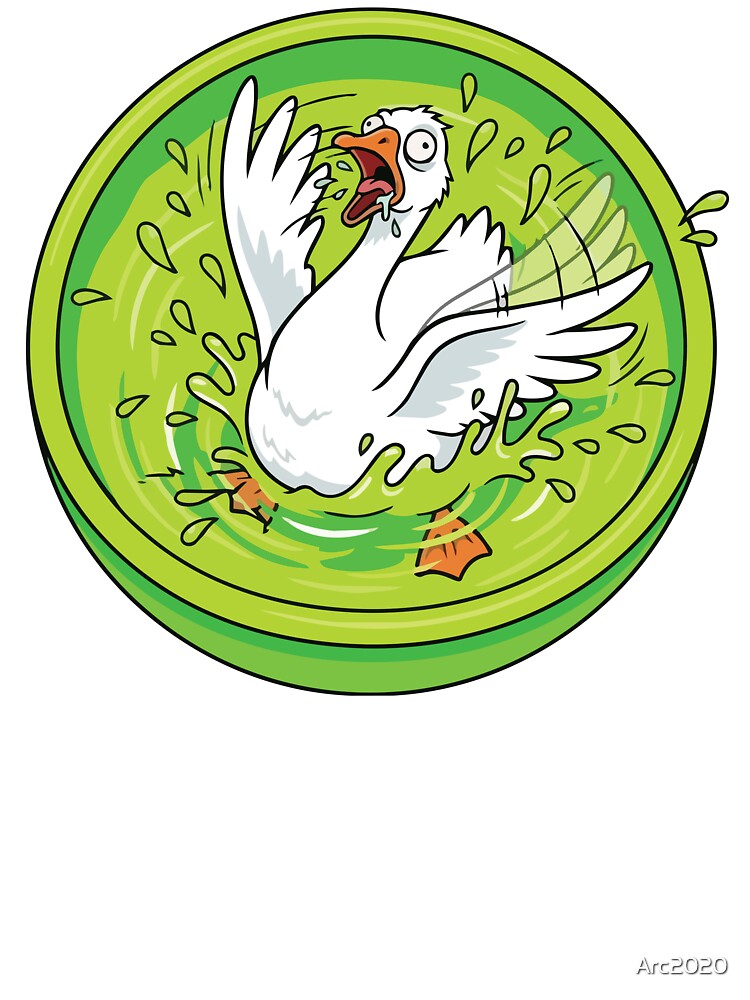 Feral Goose Energy Drink Toxic Green Pool by Arc2020