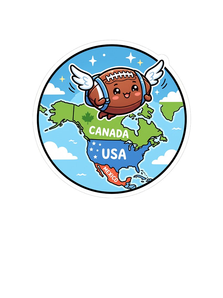 North America Journey 2026 Circular Sticker by sillyweas