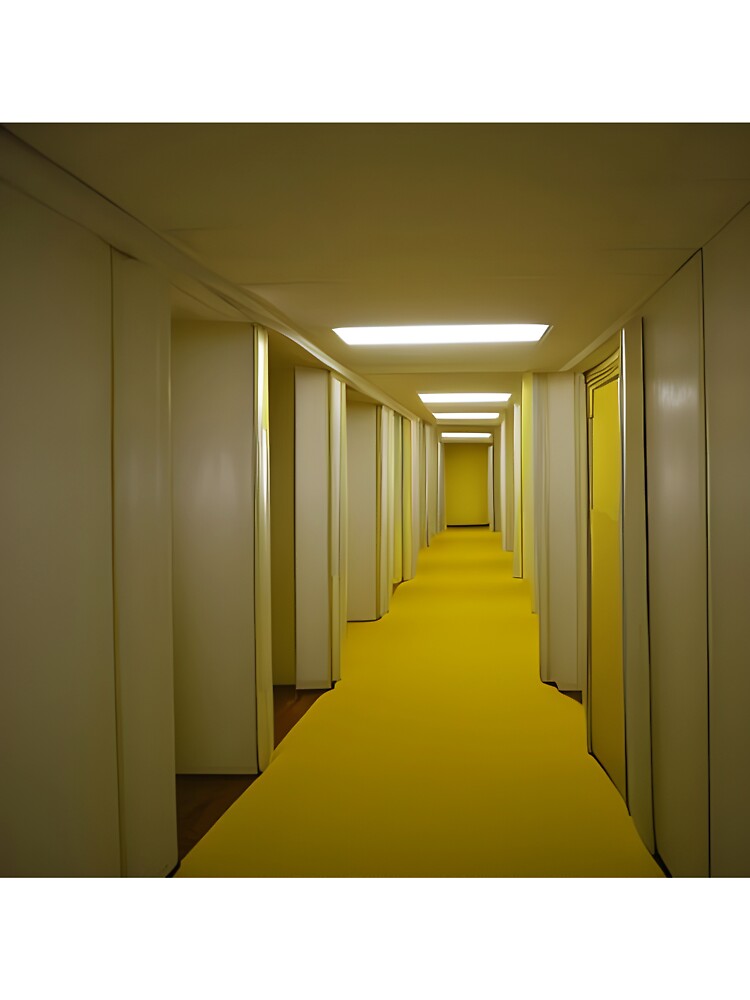 The Backrooms - Liminal Space - Doors and Yellow Wallpaper by DanTheManDan