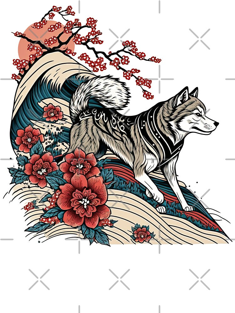 Timberwolf - Retro Japanese by Odd World