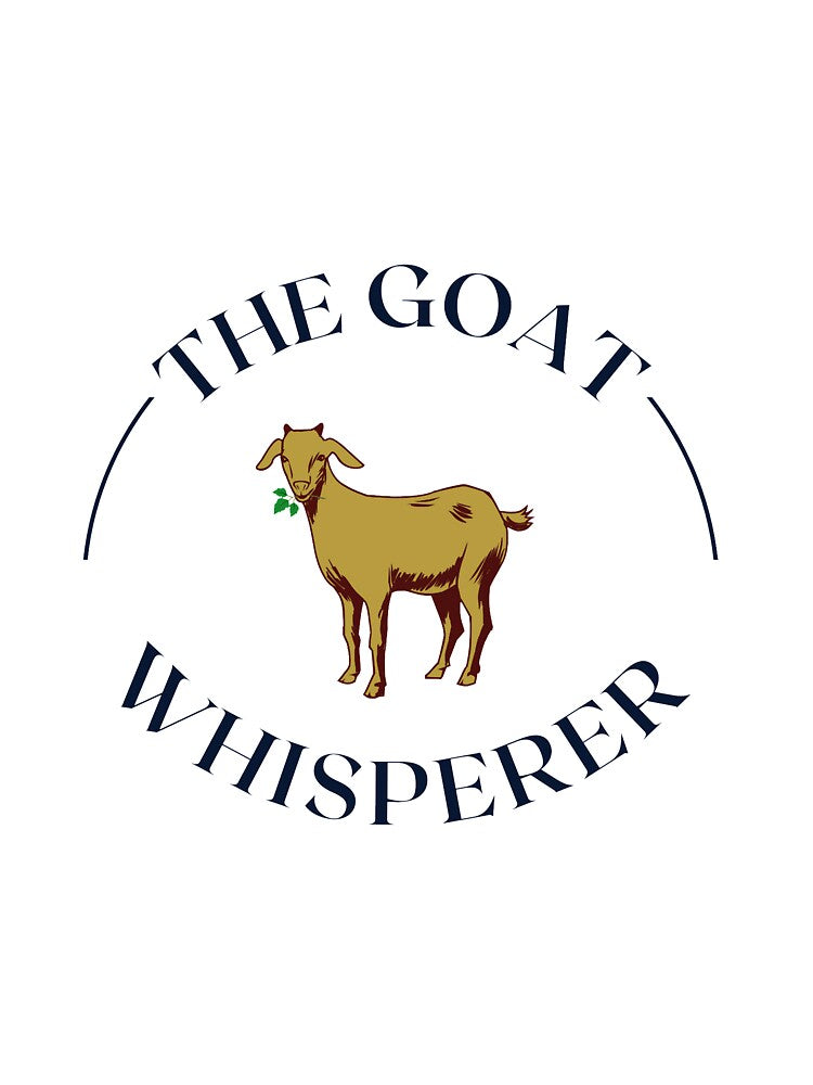 the goat whisperer: funny gift idea for goat lover by dorento07