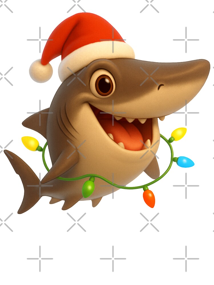 Christmas Dusky Shark by Sillytoe