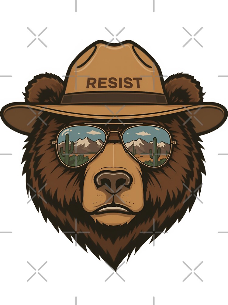 Protect our national parks - resist smokey the bear public lands by SimsimahLaughs