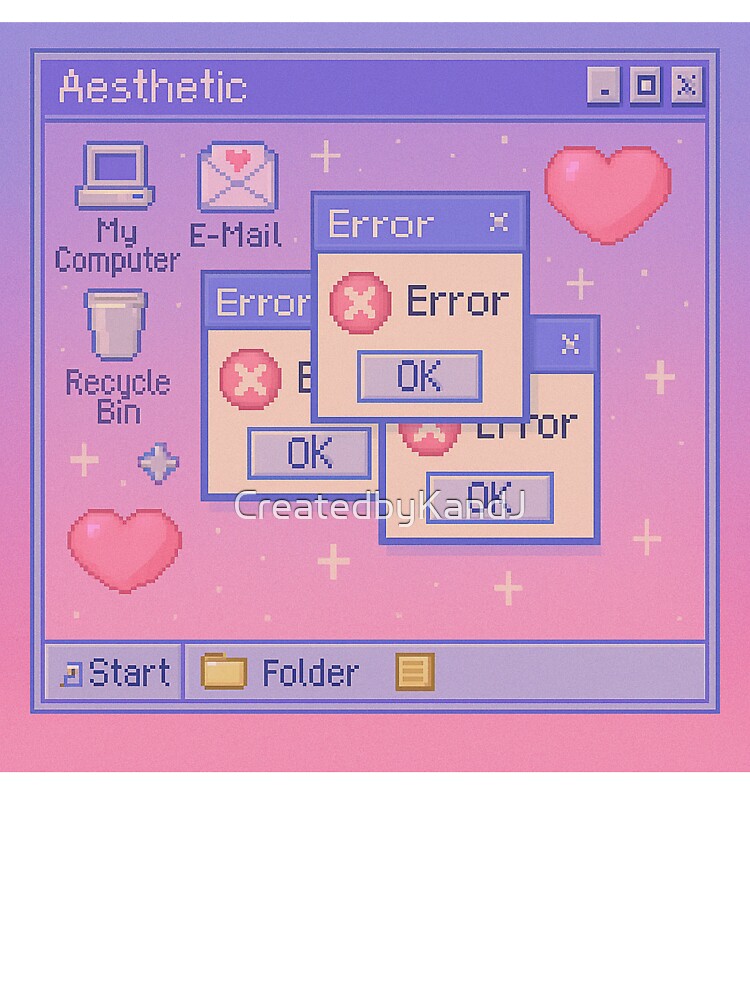 Y2K Tech Glitch by CreatedbyKandJ