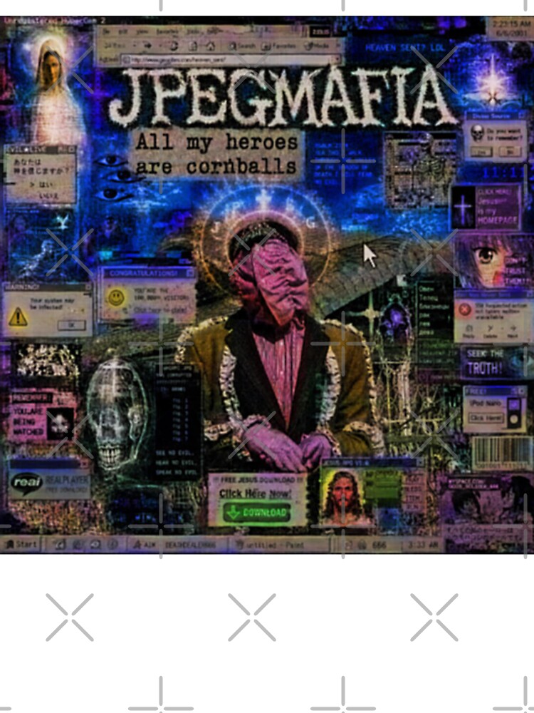 JPEGMAFIA Webcore Digital Saint Collage by Skelter-Skelter