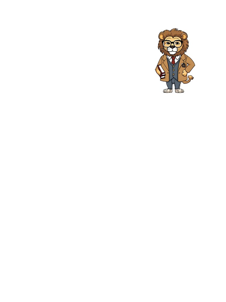 Teacher Lion by Majestic Paws