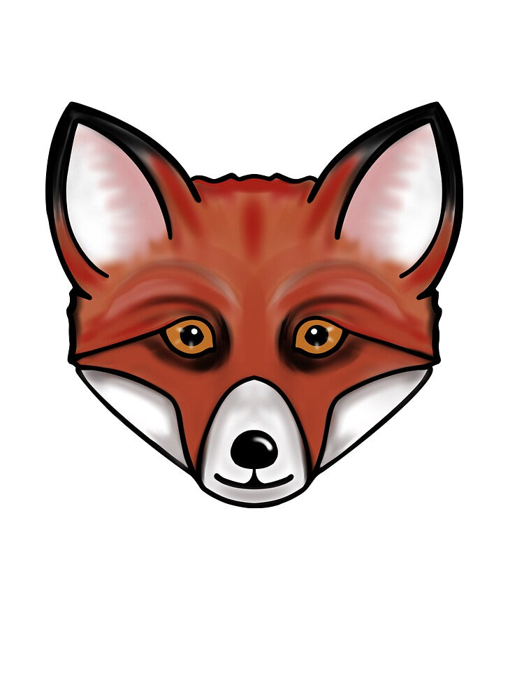 Cute Fox Lover by Sartoris Art