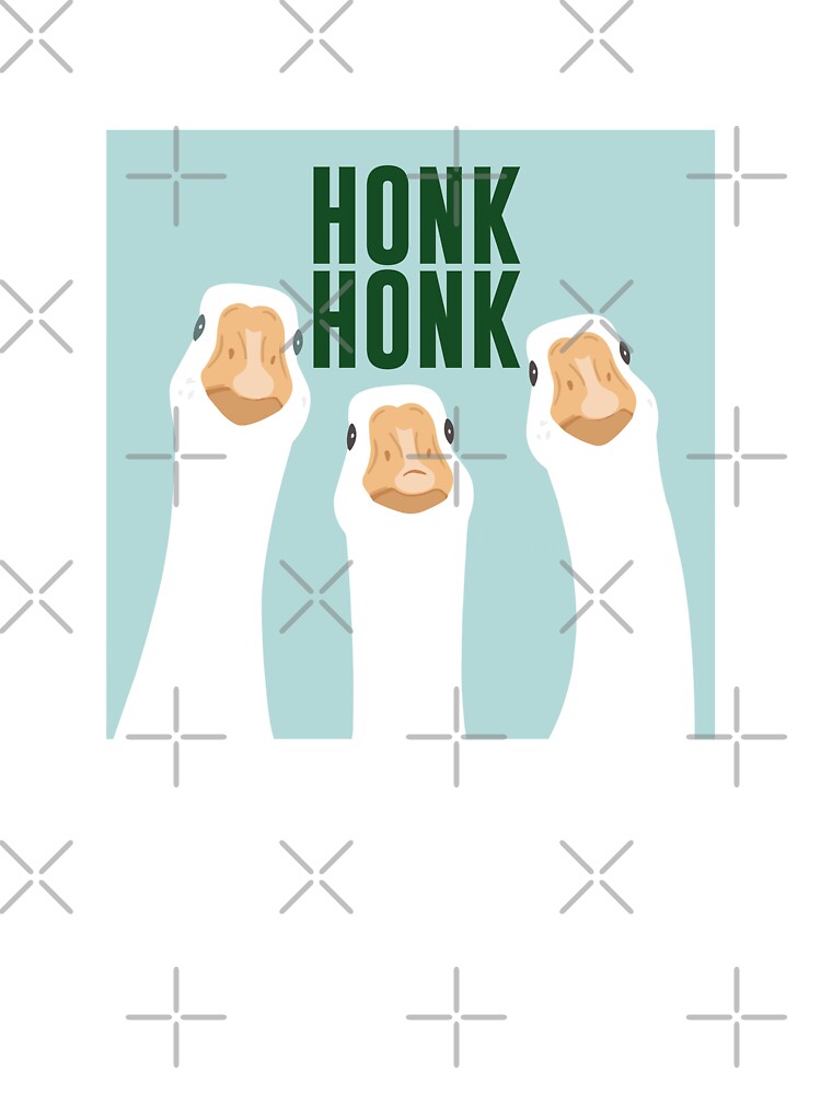 honk honk EVIL GEESE car sticker by queerrilla