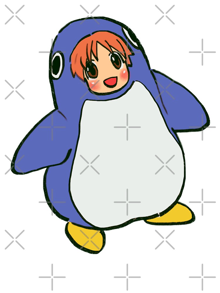 I draw cafe penguin mascot chiyo chan / azumanga daioh by RansRoom