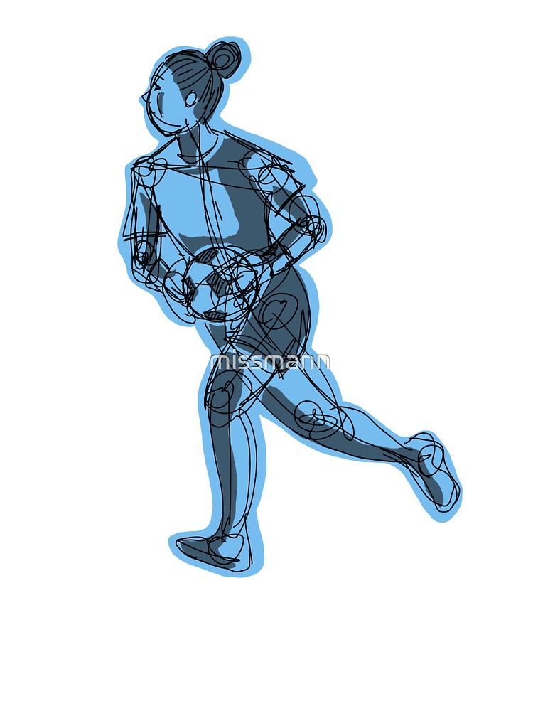Yay For The Goalkeeper With white Background by missmann