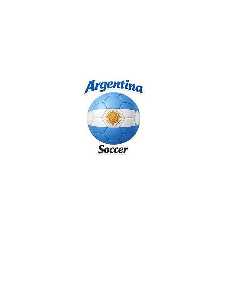 Argentina Soccer Fan Sunburst Graphic by Trionda_Shop