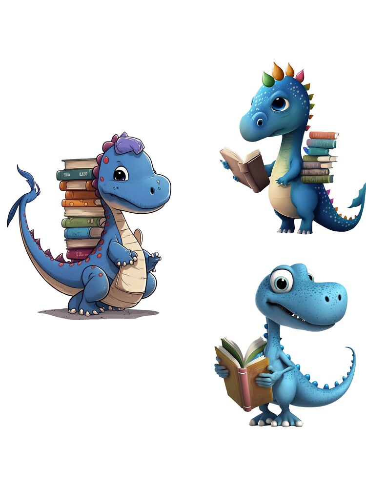 Pack of dinosaur Stikers by fattim3
