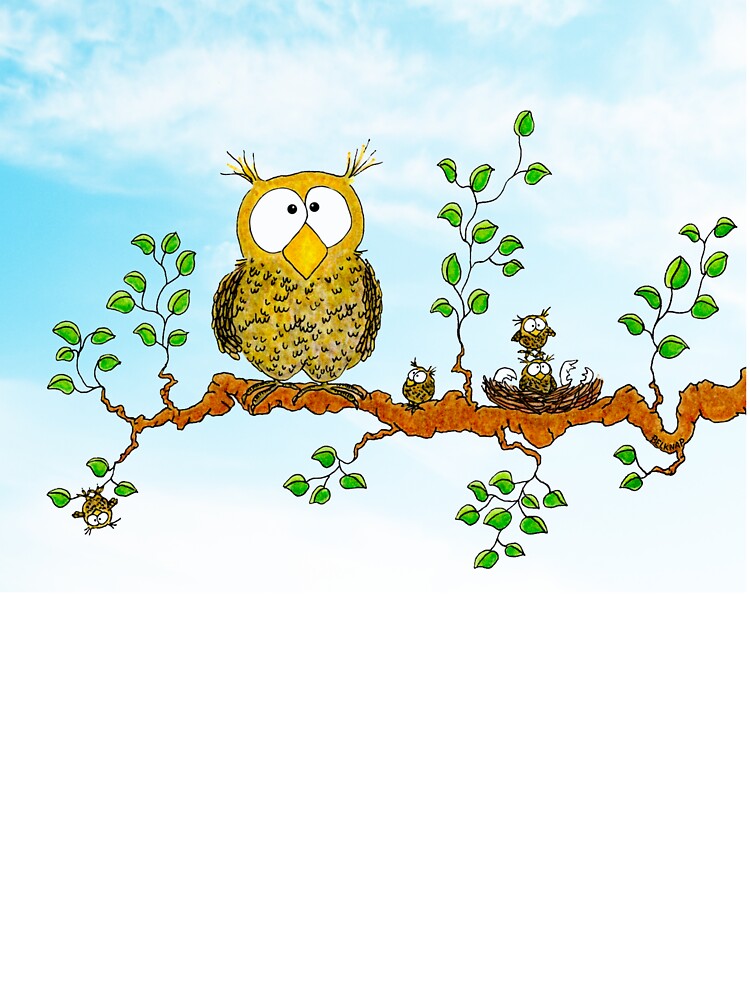 The Owl Family by Belknap