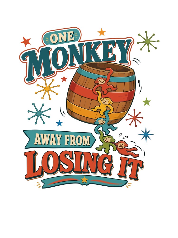 One Pop Away From Losing It Perfection Retro Game Stress Humor by AnhaPhysic