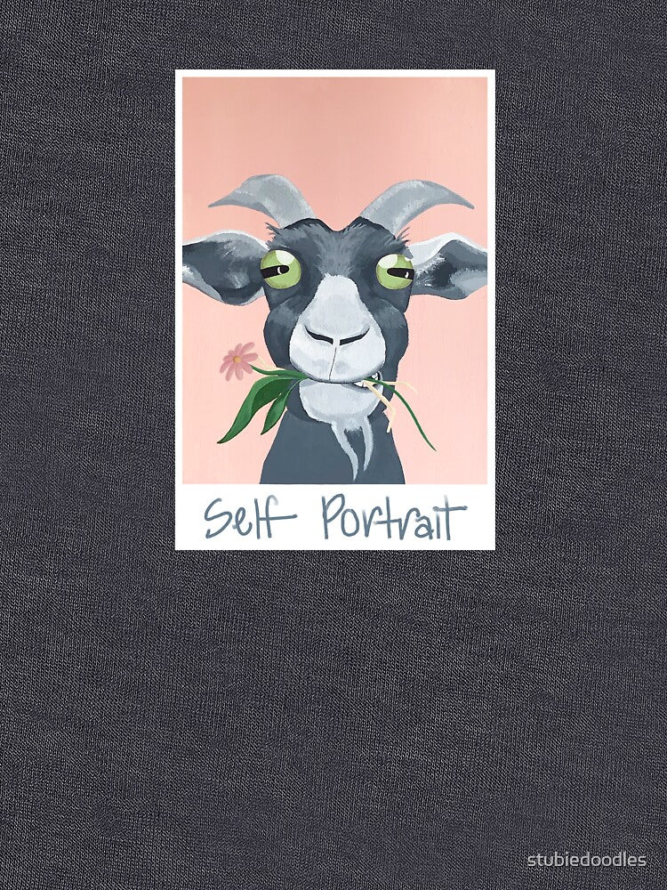 Goat Self Portrait by stubiedoodles