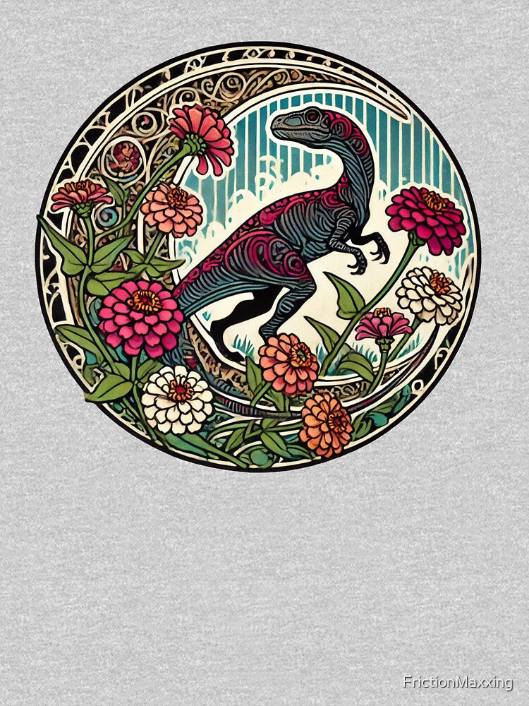 Floral Dino by FrictionMaxxing