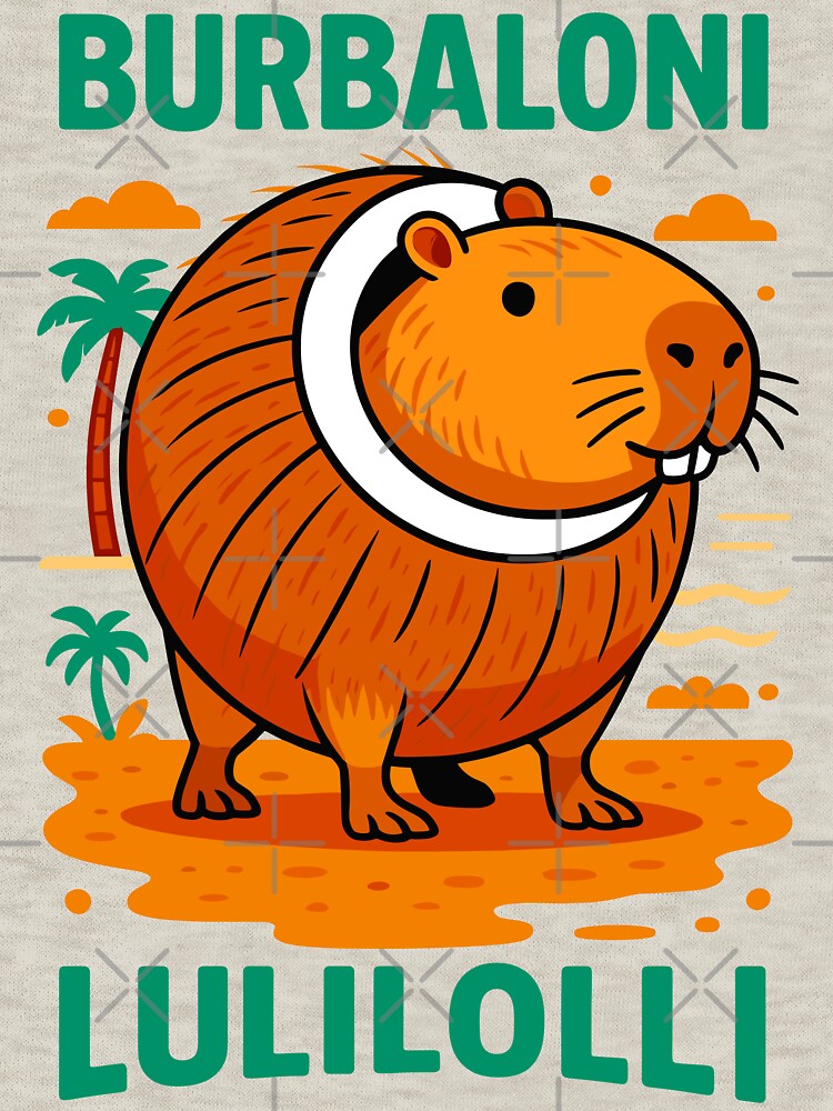 Burbaloni Luliloli Capybara Italian Brainrot Memes by Sitchko