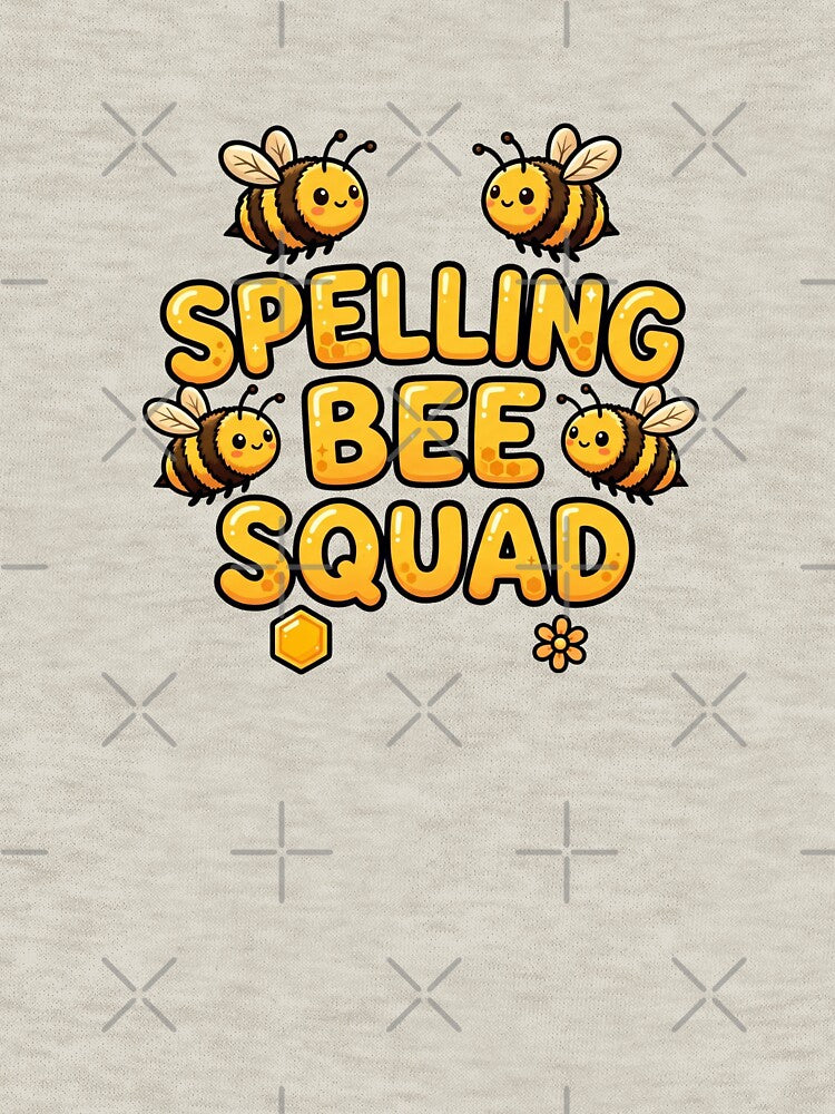 spelling bee squad teacher cartoon bee school graphic by ArtDesignTp