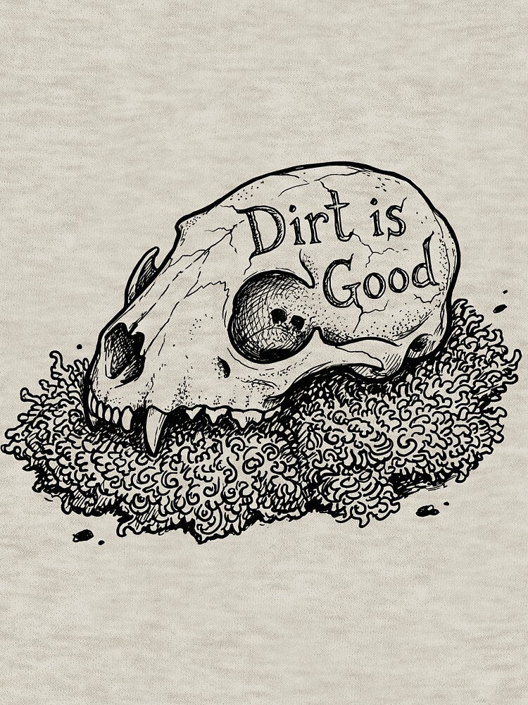 Mossy Skull - Goblincore Aesthetic by bapupa