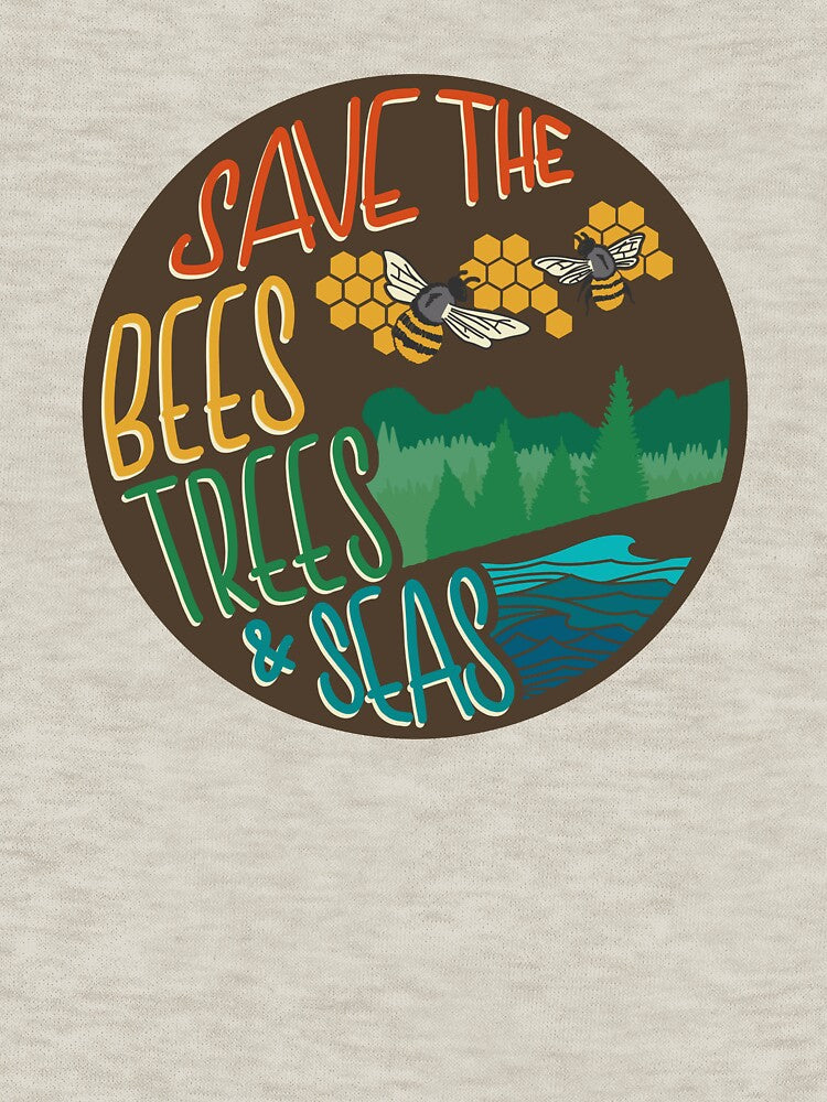 Save The Bees, Trees, & Seas | Earth Tones by CarlosAlberto