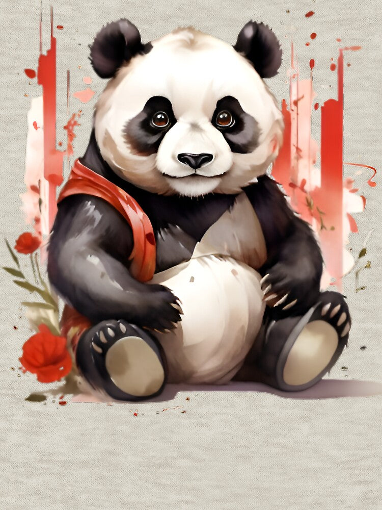 Beautiful Lazy Panda by PolygonPinnacle