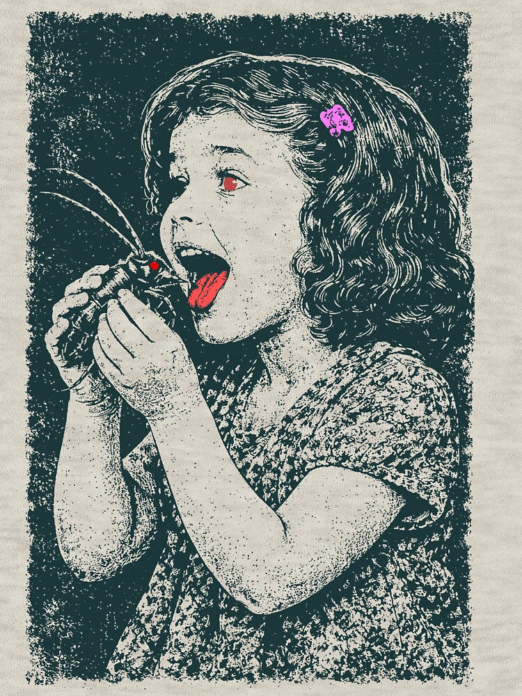 Vintage Girl Bug-Y2K Aesthetic by RandyHaskins