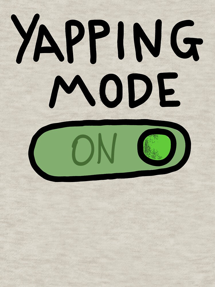 Yapping Mode Shirt • Meme T Shirt • Retro Cartoon T Shirt • Yapping Quote T-Shirt • Animal Shirt • Unisex Tee • Nostalgia by Rosqzz