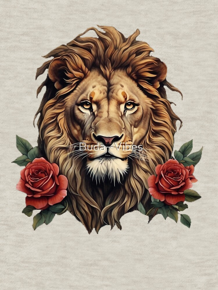 Wild lion by Buda--Vibes