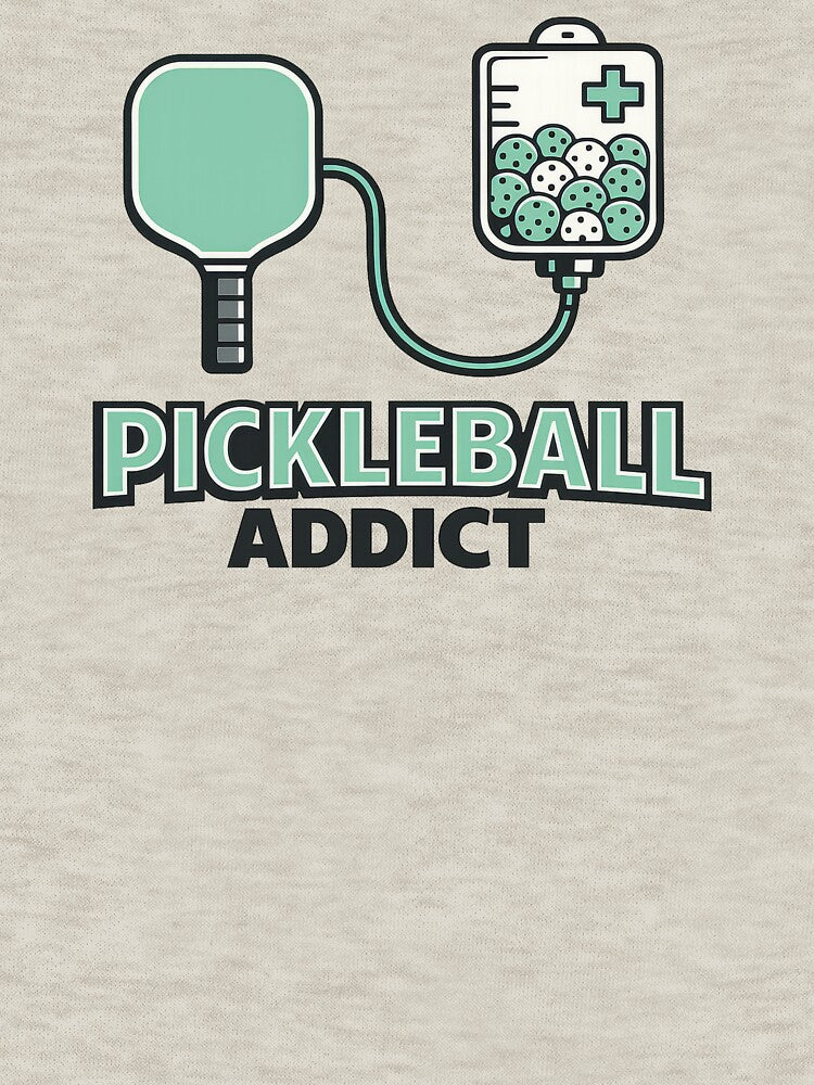 Pickleball Addict Funny IV Drip Design by gagepd