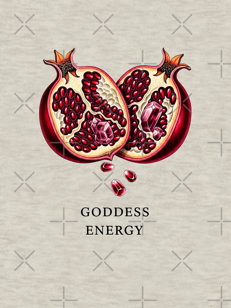Goddess Energy - Pomegranate & Ruby Divine Feminine by Credisaim