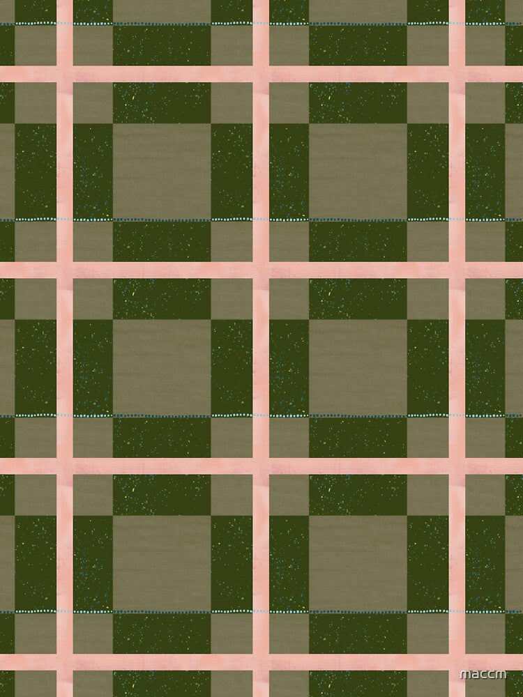 Ribbon Evergreen Plaid by maccm