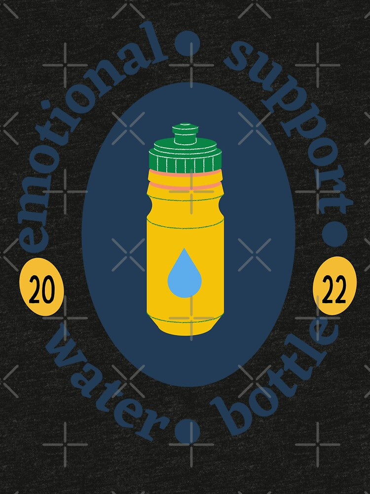 Emotional Support Water Bottle by BronikowskiART