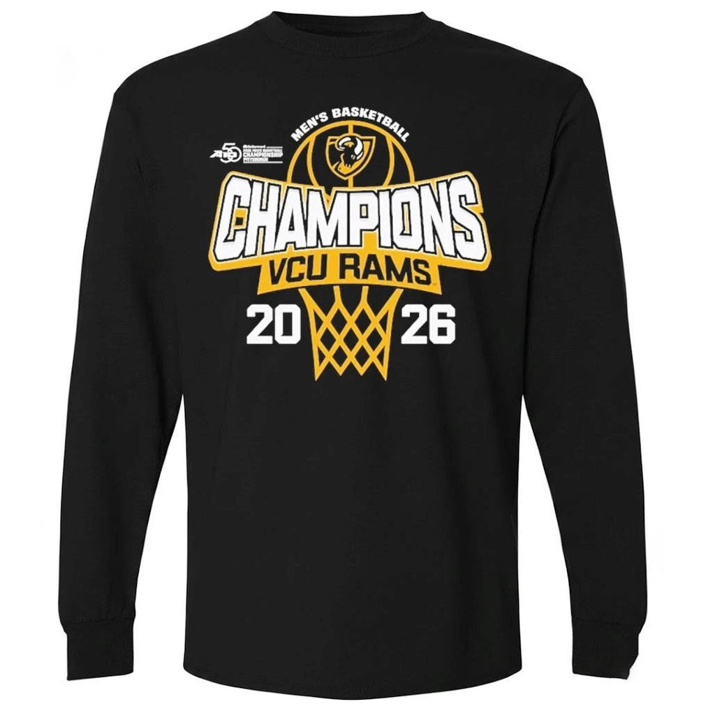 Rams 2026 A-10 Men’s Basketball Tournament Champions Shirt